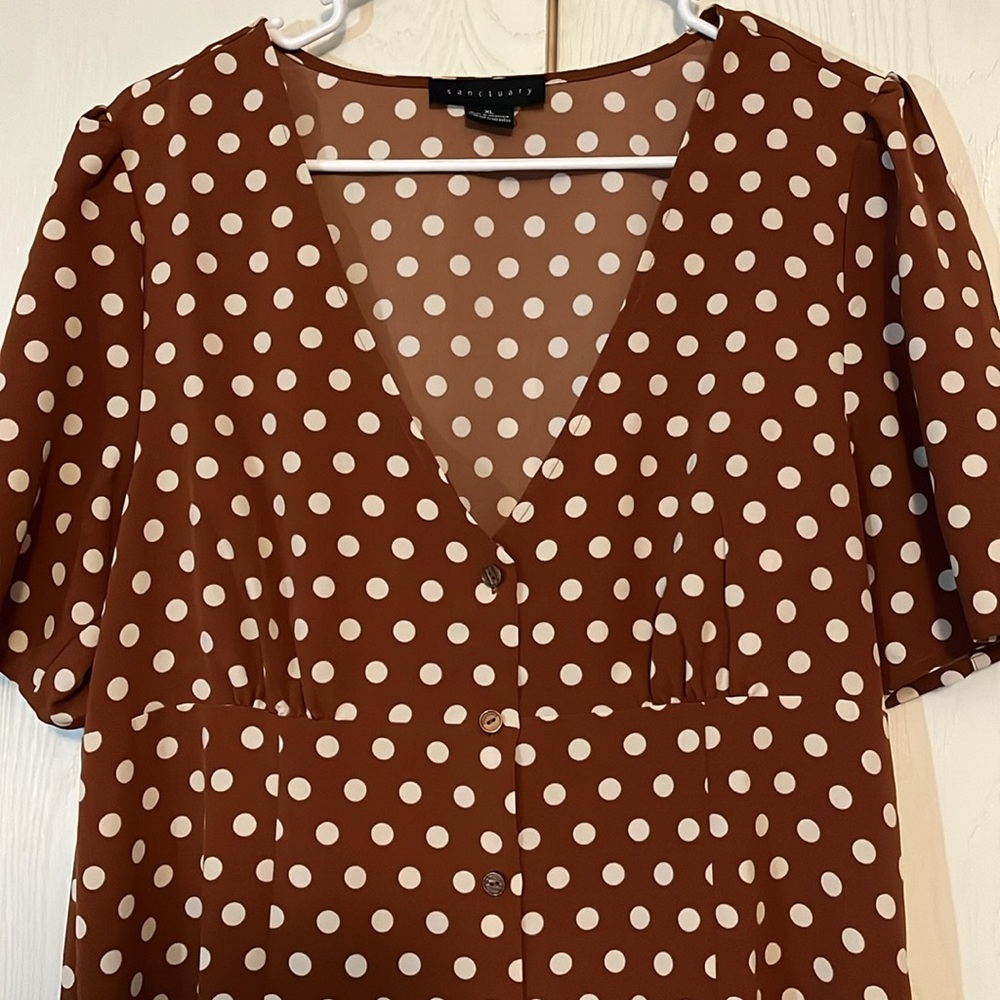 Sanctuary Button Front Blouse - image 2